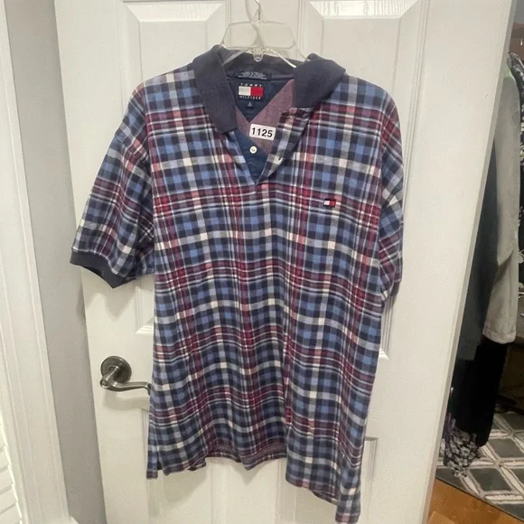 Tommy Hilfiger Classic Blue and Red Polo - Picture 2 of 12